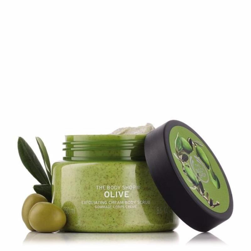 Kem tẩy tế bào chết toàn thân THE BODY SHOP Olive Creamy Body Scrub 250ml