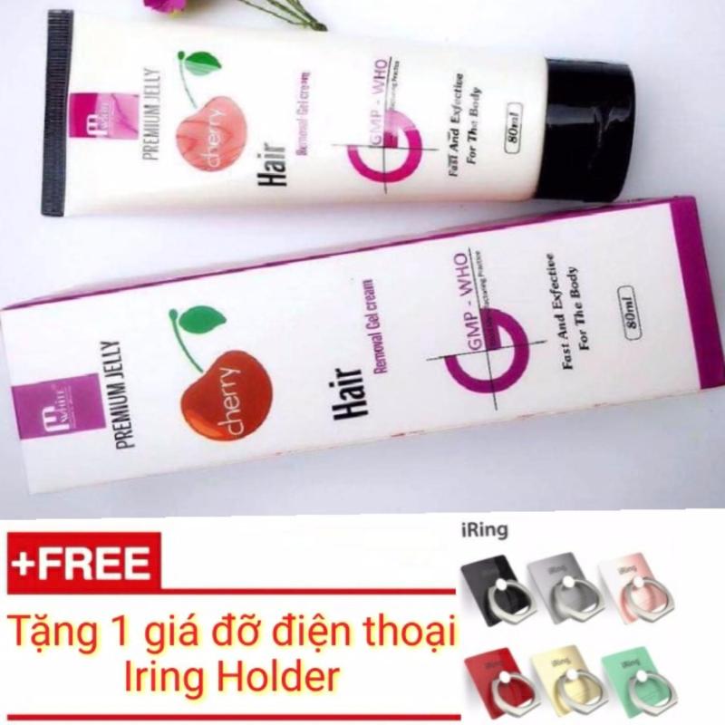 Kem triệt lông Mwhite cherry 80g + Tặng 1 giá đỡ điện thoại Iring Holder tốt nhất