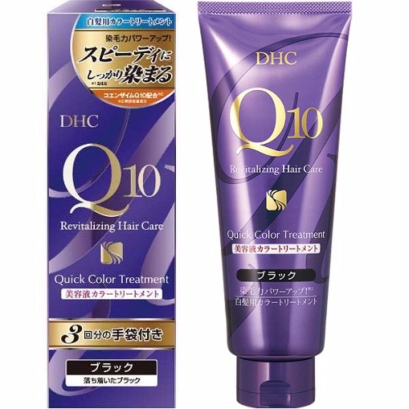 Kem Ủ nhuộm tóc nhanh DHC Q10 Revitalizing Hair Care 150g (Nâu sáng) nhập khẩu