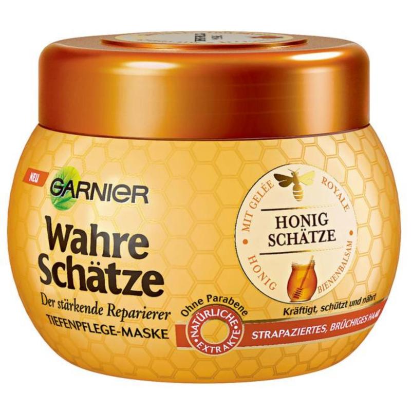 Kem ủ tóc Garnier Wahre Schätze Honig Schätze Kur (300ml) cao cấp