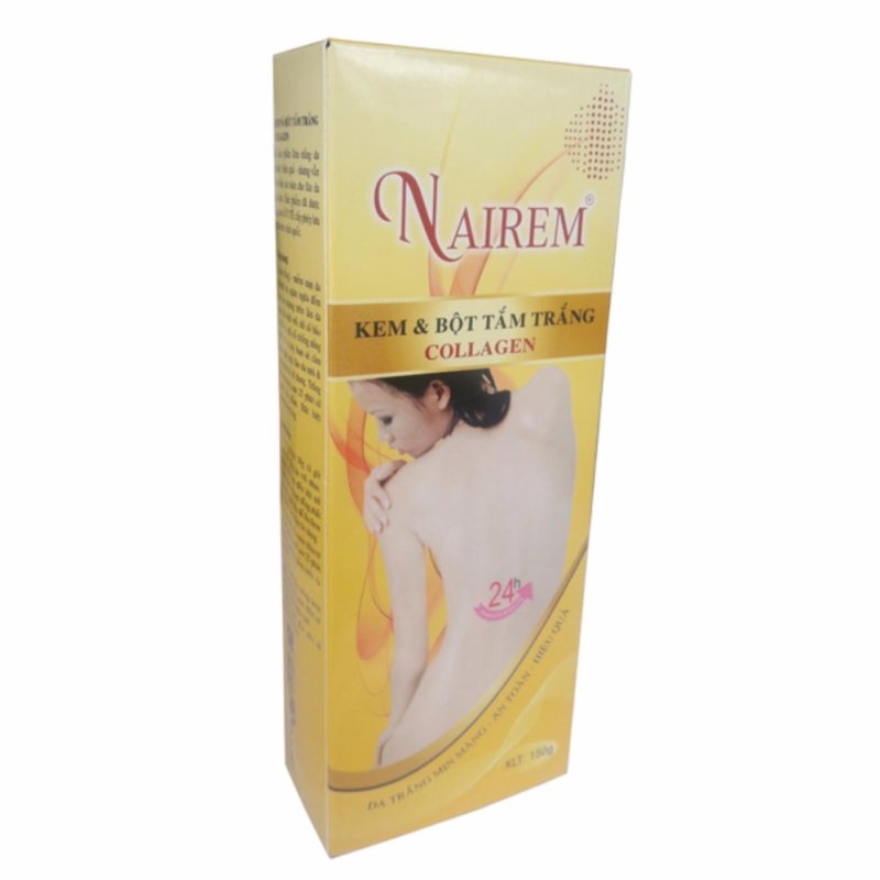 Kem và bột tắm trắng toàn thân Collagen Nairem