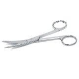 Kéo 10 cm cong 2 đầu nhọn