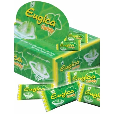 Kẹo ngậm thảo dược Eugica Candy (hộp 100 viên)