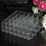 Khay đựng son 24 ô mica trong