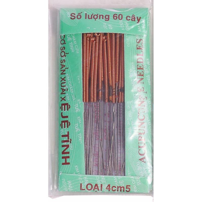 Kim châm chứu Tuệ Tĩnh 4.5cm - bộ 600 cây