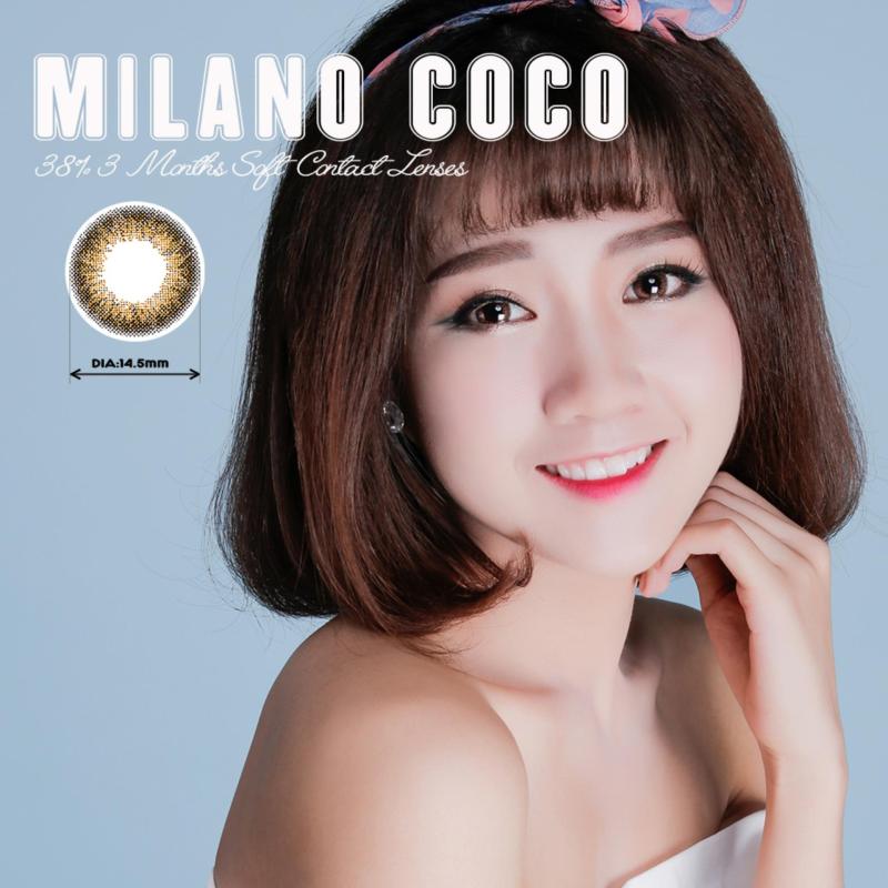 Kính Áp Tròng Màu Dùng 3 Tháng Eye Secret - Milano Coco (Nâu)