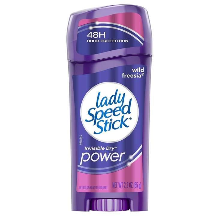[HCM]Lăn khử mùi dạng sáp cho nữ Lady Speed Stick Wild Freesia 65g - USA