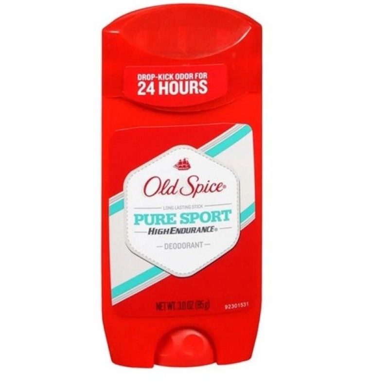 Lăn khử mùi Old Spice Pure Sport High Endurance 85g_Đỏ nhập khẩu