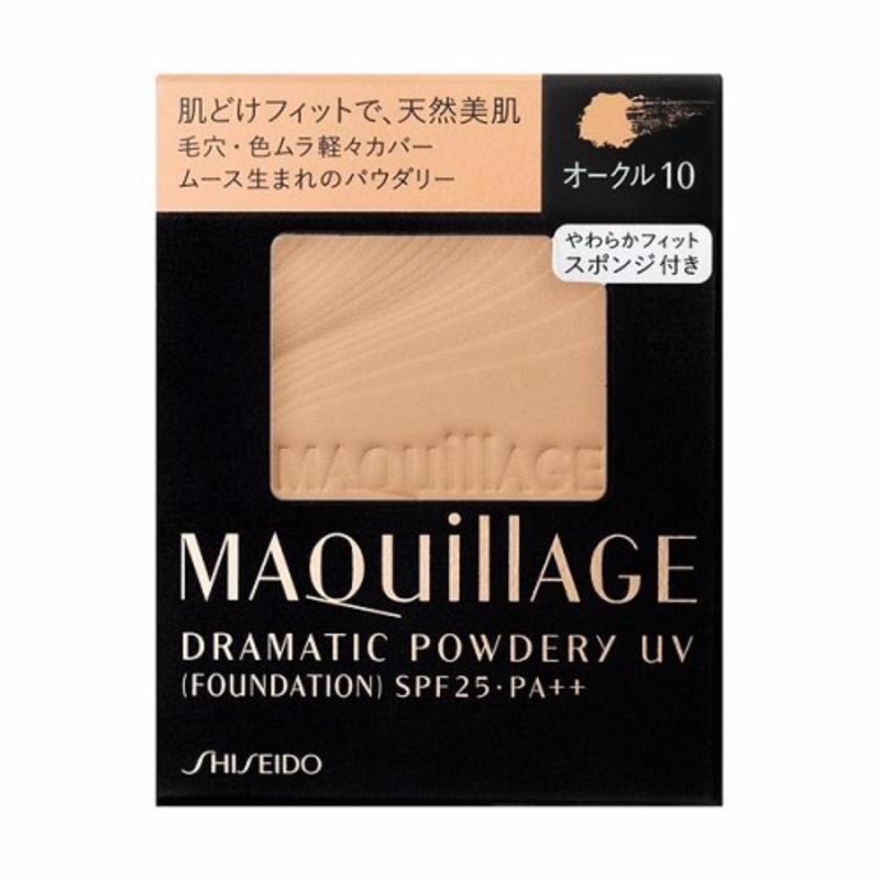Lõi phấn trang điểm MAQUILLAGE DRAMATIC POWDERY UV 9.2g (OC 10)