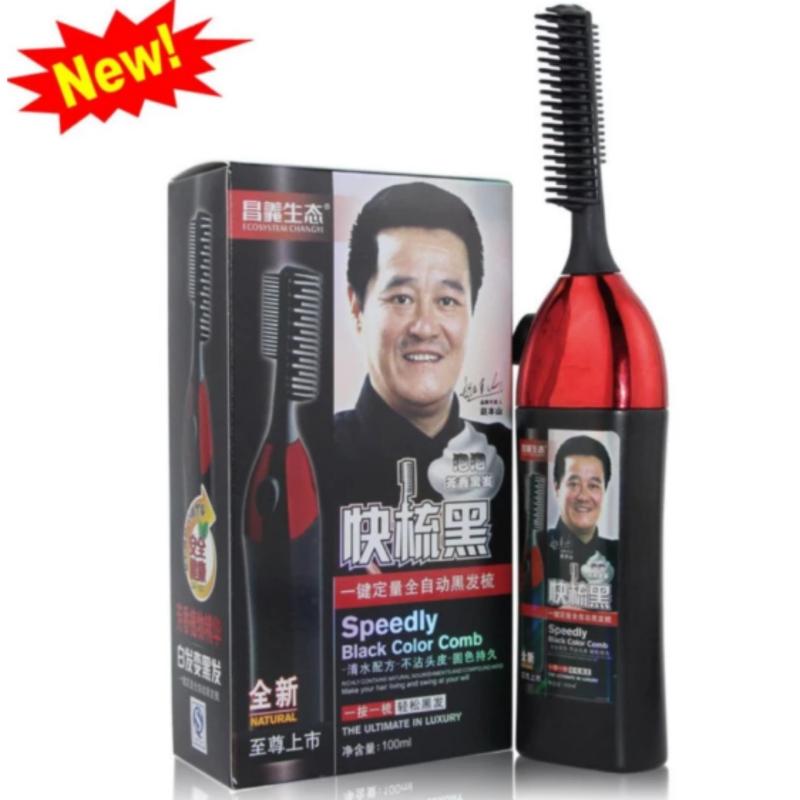 Lược nhuộm tóc thông minh 1 nút bấm Speedly (đen tự nhiên)
