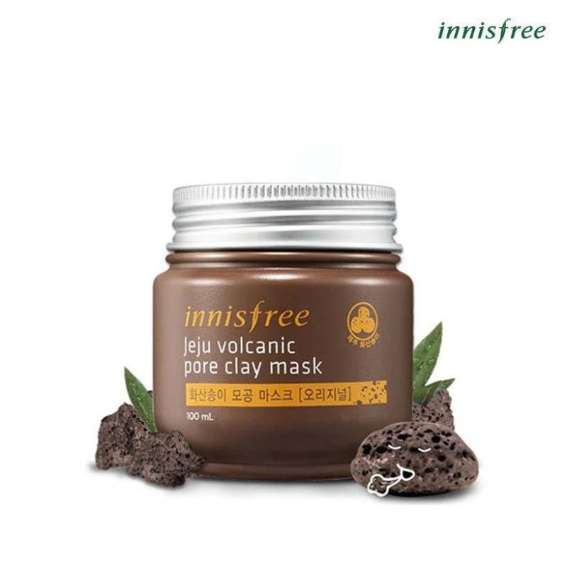 Mặt nạ đất sét từ đá núi lửa Innisfree Jeju Volcanic Pore Clay Mask 100ml