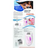 Máy cạo lông Satinelle Philips HP6400 (Trắng phối hồng) - Hàng nhập khẩu