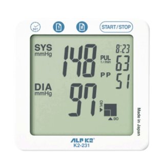 Máy đo huyết áp bắp tay điện tử tự động ALPK2 Model K2 231 (Trắng) thumbnail