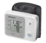 Máy đo huyết áp cổ tay Omron HEM 6121 (Trắng)