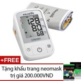 Máy đo huyết áp Microlife A2 Basic + Tặng khẩu trang neomask