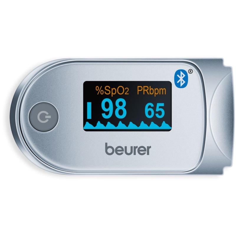 MÁY ĐO NỒNG ĐỘ OXI MÁU, NHỊP TIM, CÓ BLUETOOTH - BEURER PO60 bán chạy