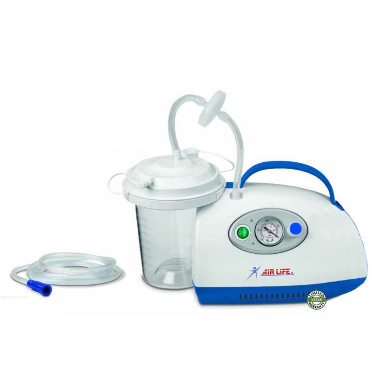 Máy hút đàm nhớt cao cấp AirLife - USA, Model: SU-01 (Trắng) cao cấp