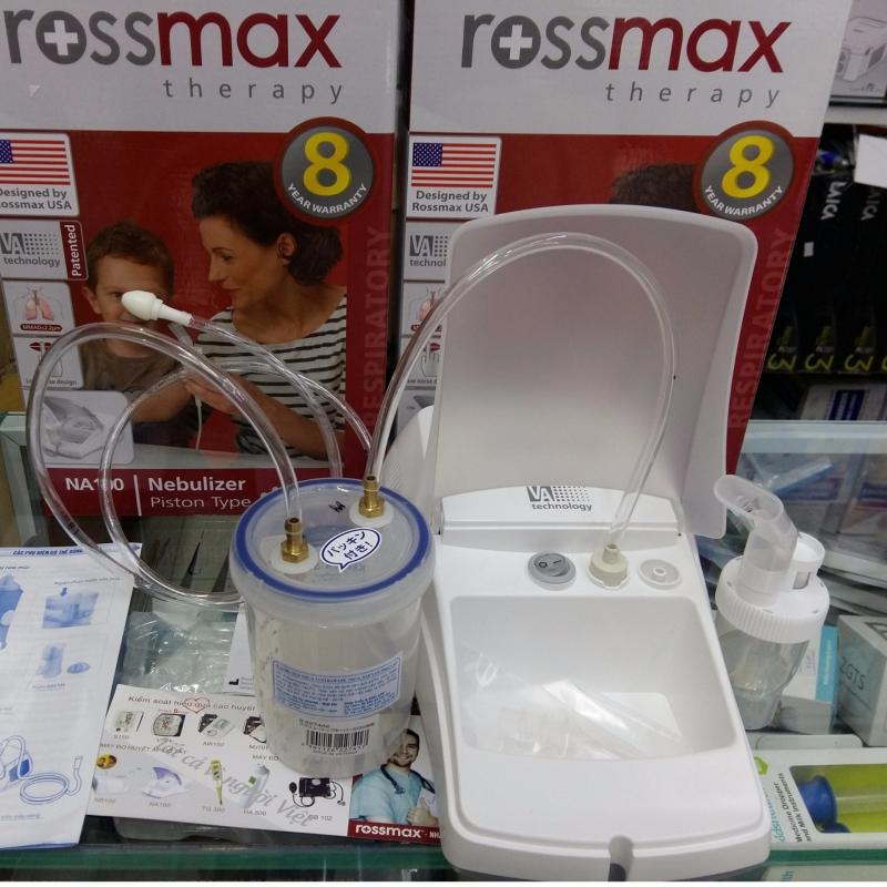 Máy hút rửa dịch mũi xông khí dung 2 trong 1 ROSSMAX USA nhập khẩu