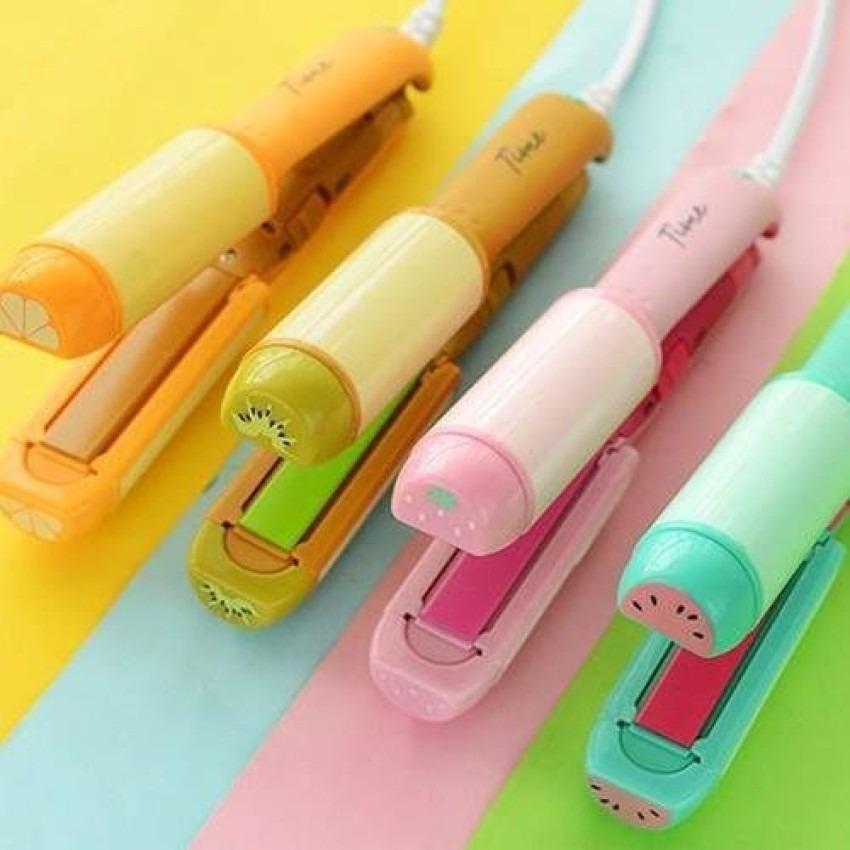 Máy là tóc mini 2 Chức Năng 2in1 Uốn & Duỗi Kemier - máy làm tóc mini (giao màu ngẫu nhiên)