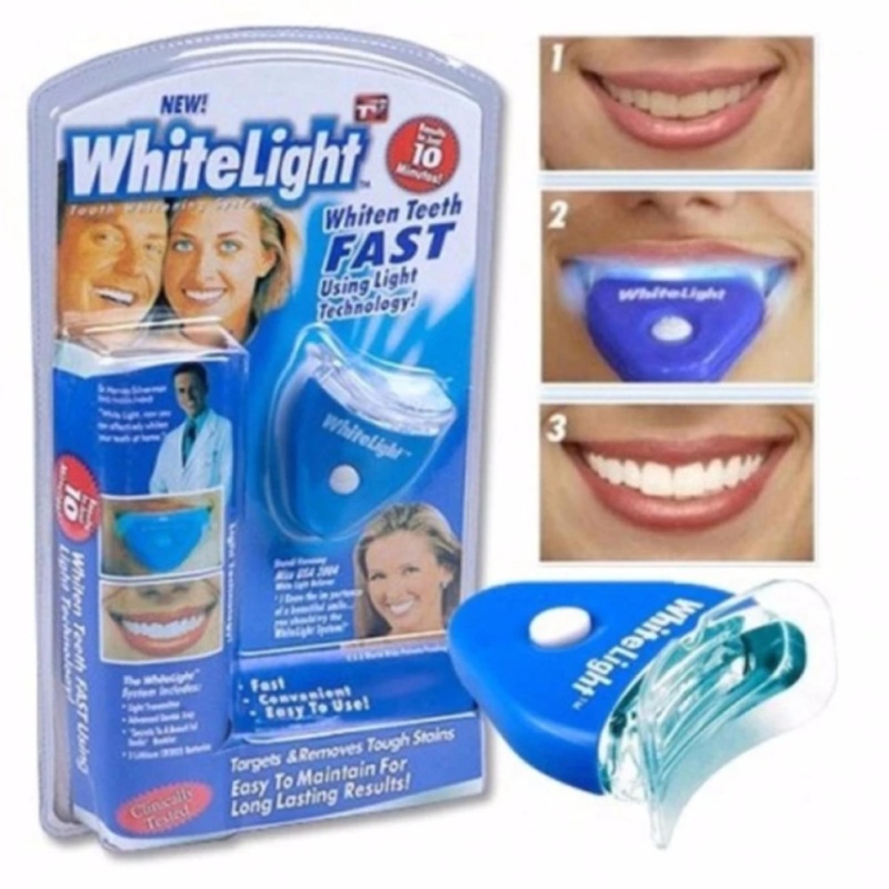 Máy làm trắng răng cầm tay nhỏ gọn, tiện dụng white light