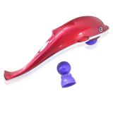 Máy Massage Cầm Tay Cá Heo Dolphin 3 Đầu (Đỏ)
