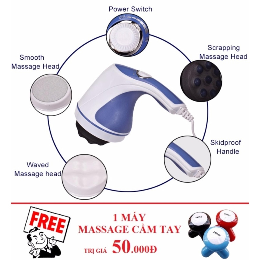 Máy massage cầm tay Relax & Spin Tone + Tặng 1 máy massage cầm tay MIMO