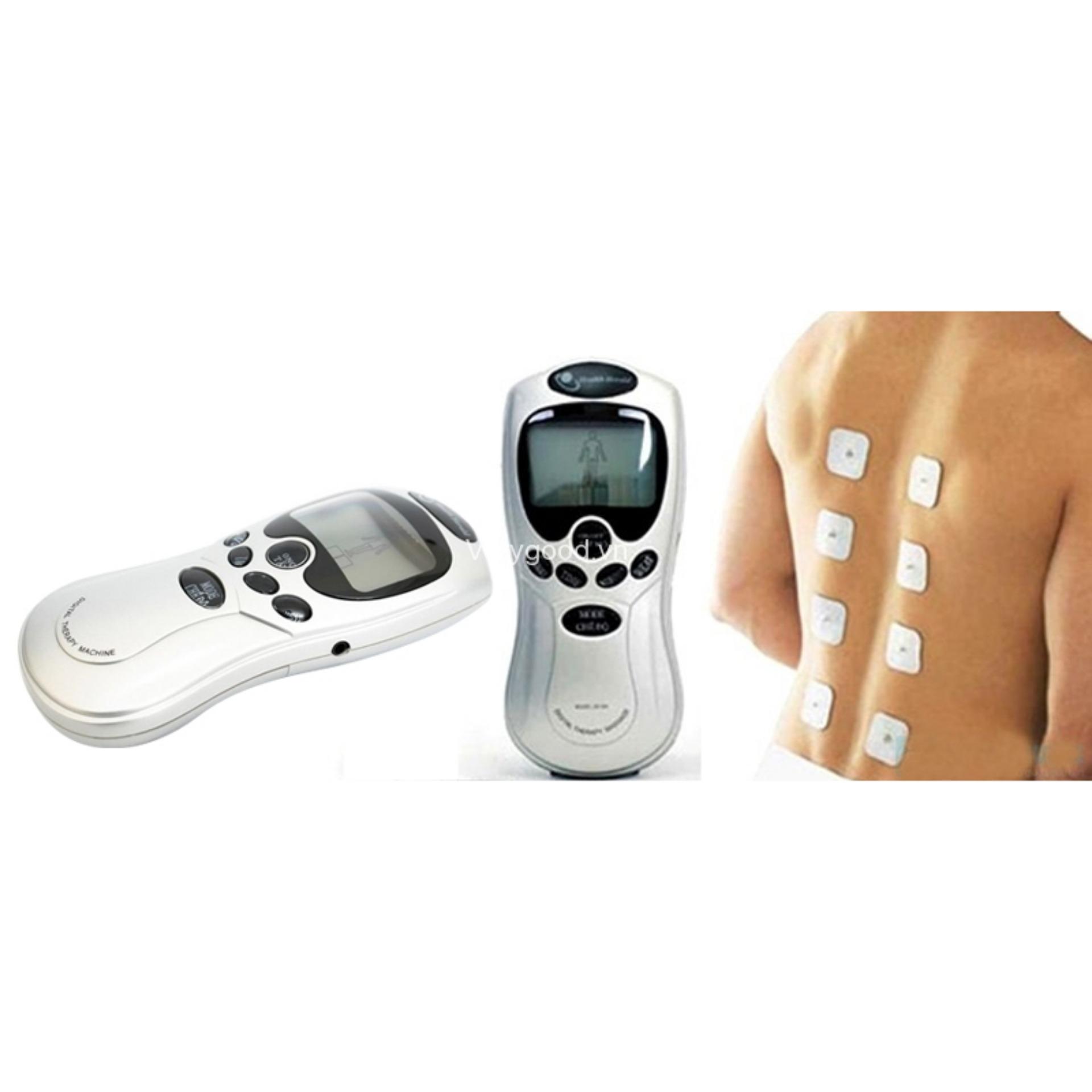 Máy massager xung điện đen 4 miếng Digital therapy machine SYK 2008