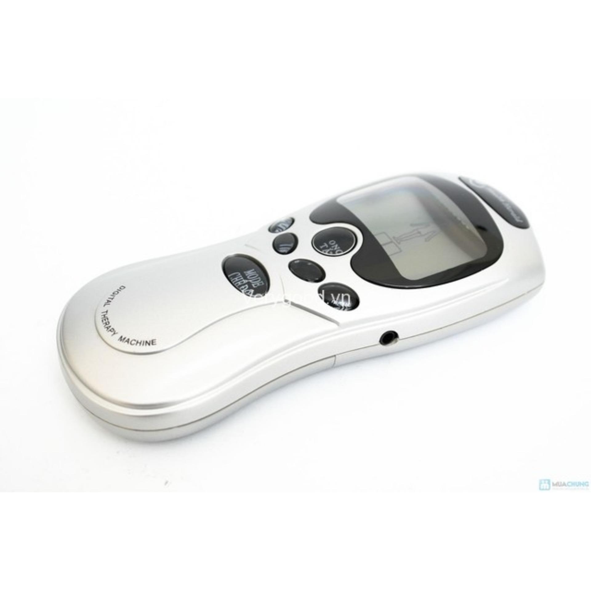 Máy massager xung điện đen 4 miếng Digital therapy machine SYK 2008