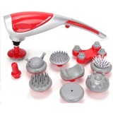 Máy mát-xa cầm tay 10 đầu King massager (Đỏ)