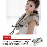 Máy mát-xa vai cổ lưng đa năng + Tặng Máy mát-xa xung điện trị liệu SYK 208 4 miếng dán