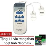 Máy mát xa xung điện Aukewel Dr Treatment AK 2000 + Tặng 1 khẩu trang than hoạt tính Neomask