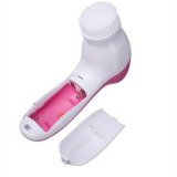 Máy rửa mặt massage 5 trong 1 (Trắng phối hồng)