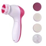 Máy rửa mặt massage 5 trong 1 (Trắng phối hồng)