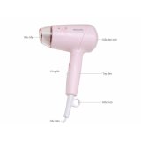 Máy sấy tóc Philips BHC010 (Hồng) - Hàng nhập khẩu