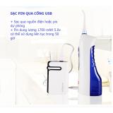 Máy Tăm Nước Du Lịch Pin Sạc