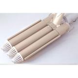 Máy uốn tóc 3 trục cao cấp Kemei 1010 VVN1340