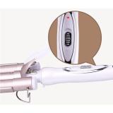 Máy uốn tóc 3 trục cao cấp Kemei 1010 VVN1340
