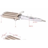 [HCM]Máy Uốn Tóc 3 Trục Kemei 1010