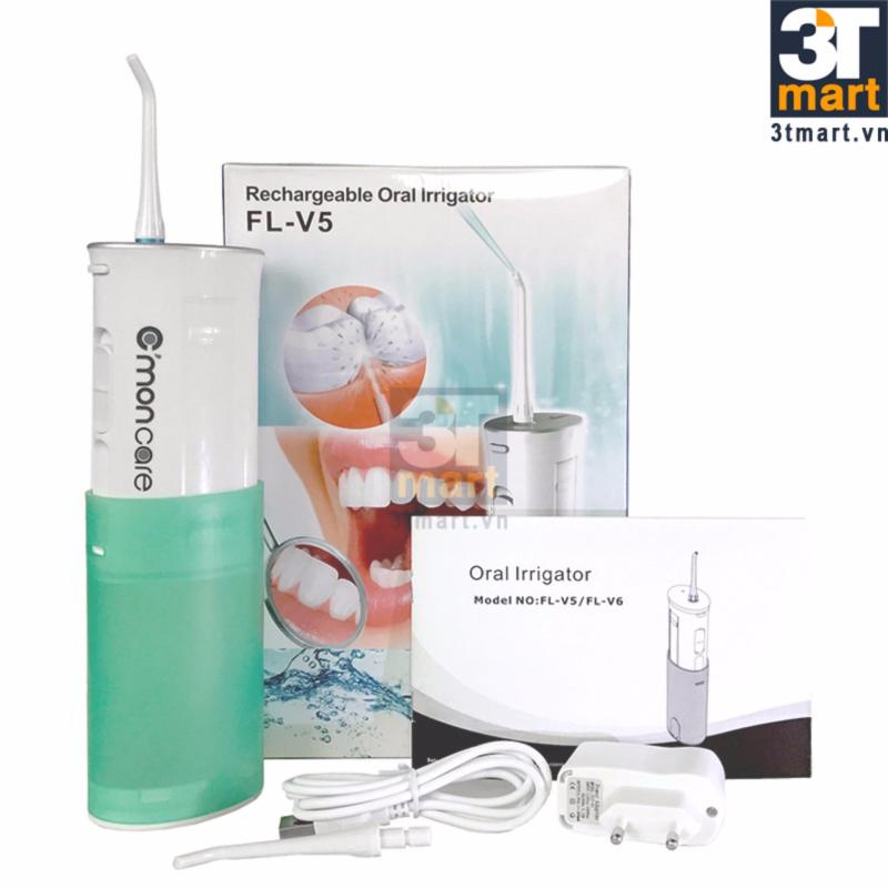 Máy vệ sinh răng miệng sạc điện không dây CMON CARE siêu gọn (Xanh lá)