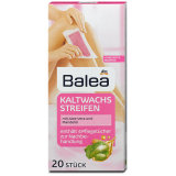 MIếng dán tẩy lông Balea Kaltwachs streifen 20 miếng