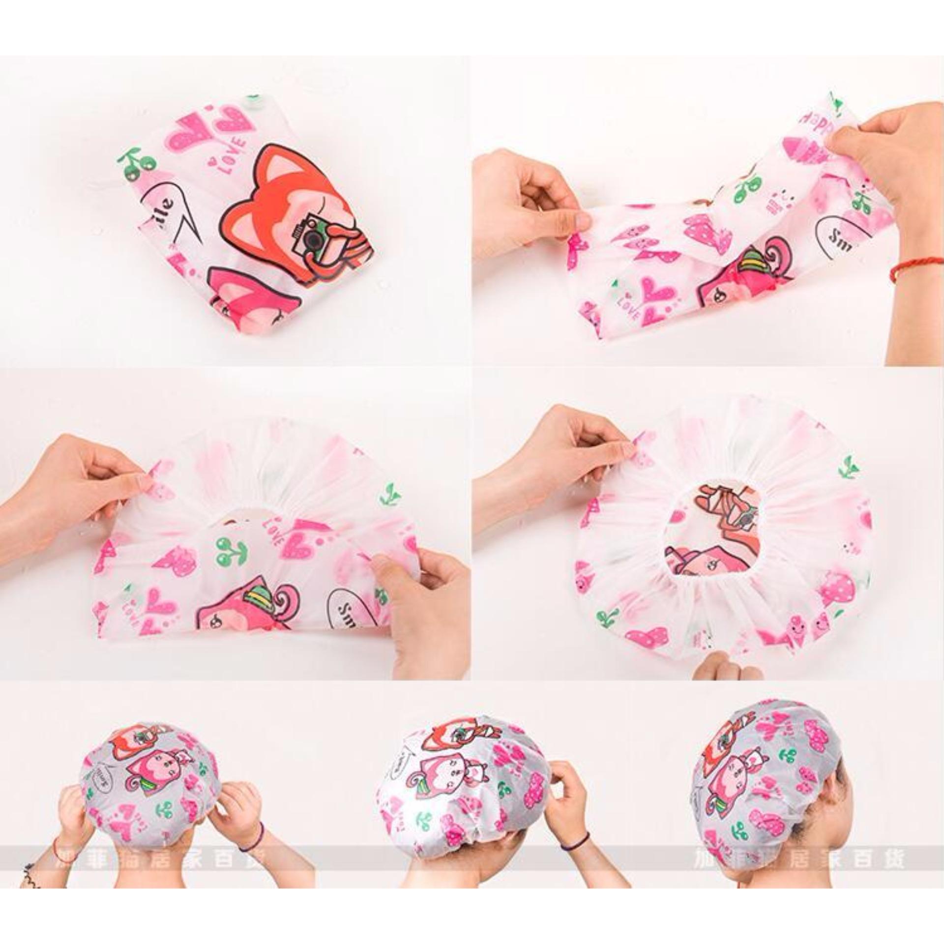 Mũ tắm hình thú cute UKS1248