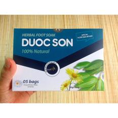 NGÂM CHÂN THẢO MỘC giúp giảm đau nhức xương khớp, giảm mệt mỏi, an thần ngủ ngon 5 túi/hộp