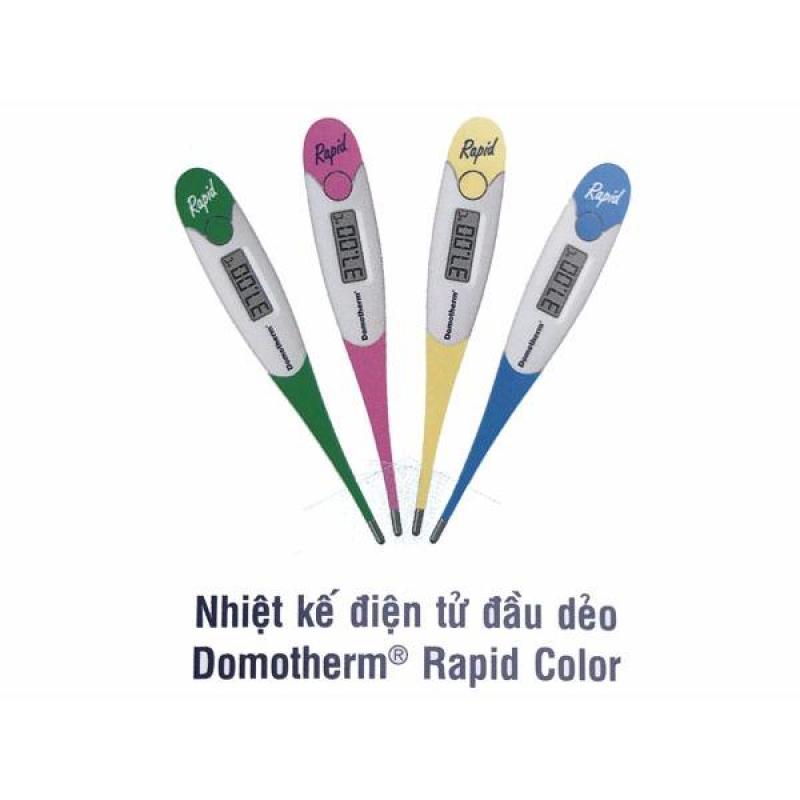Nhiệt kế điện tử đầu dẻo Domotherm Rapid Color bán chạy