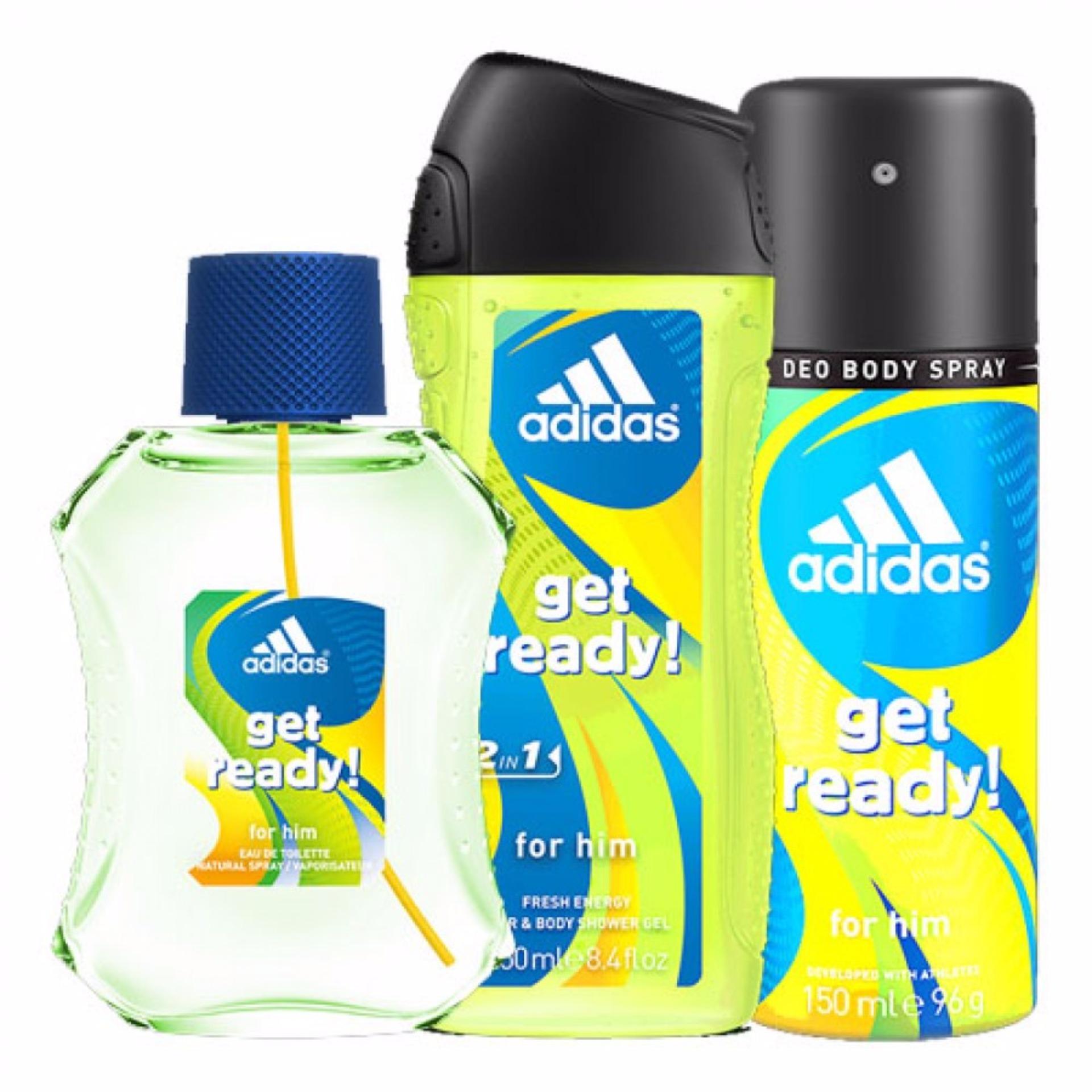 Nước Hoa Adidas Eau De Toilette 100ml #Get Ready