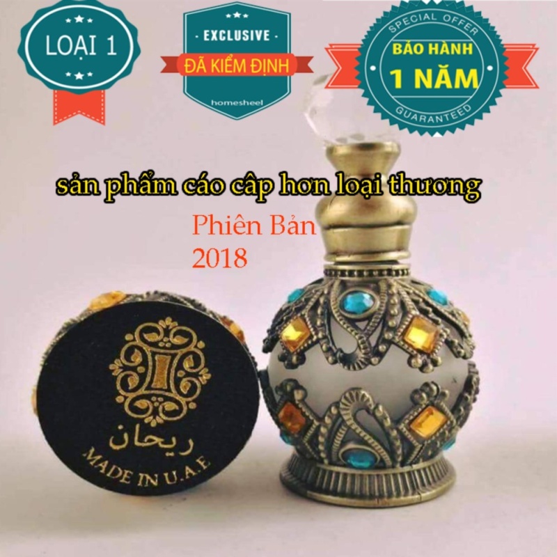 NƯỚC HOA CAO CẤP DUBAI loại 2018