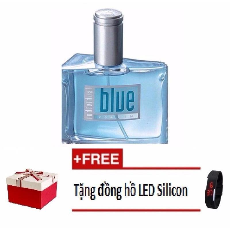 Nước Hoa Nam Avon Blue For Him 50ml + Tặng 1 Đồng Hồ Led Silicon