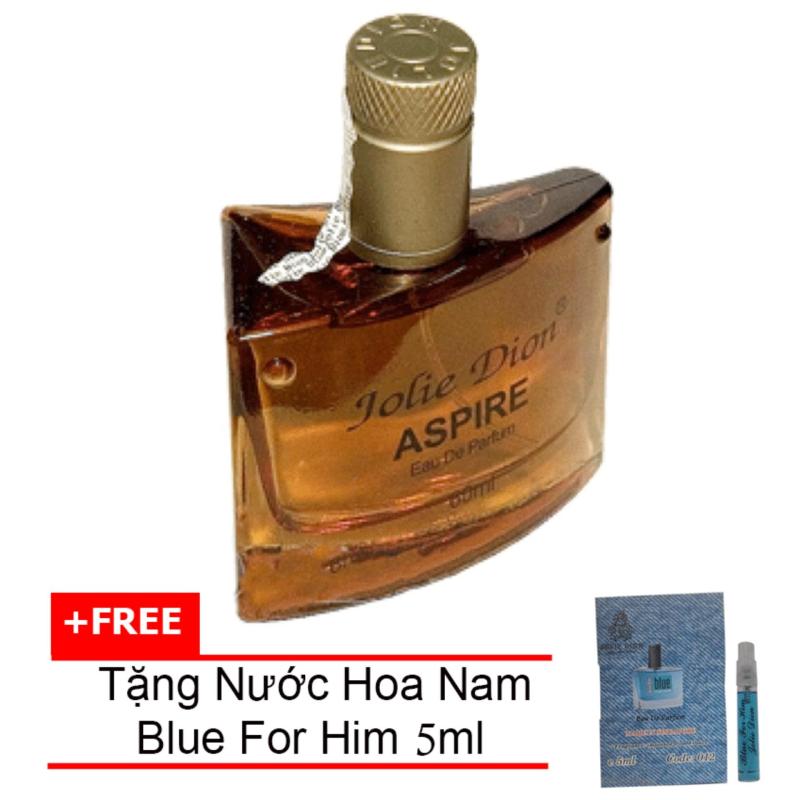 Nước hoa nam tính Aspire eau de parfum 60ml + Tặng Nước hoa nam Blue For Him eau de parfum 5ml