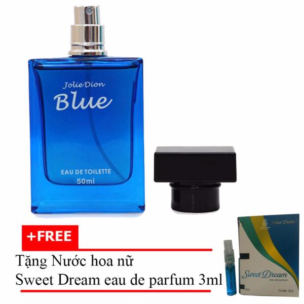 Nước hoa nam tính BLUE eau de toilette 50ml + Tặng Nước hoa nữ Sweet Dream eau de parfum 3ml