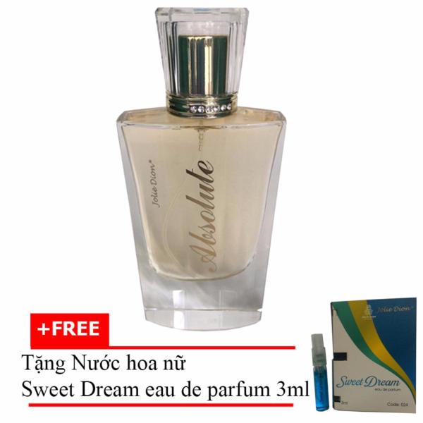 Nước hoa nữ Absolute Eau de Parfum 60ml + Tặng Nước hoa nữ Sweet Dream eau de parfum 3ml
