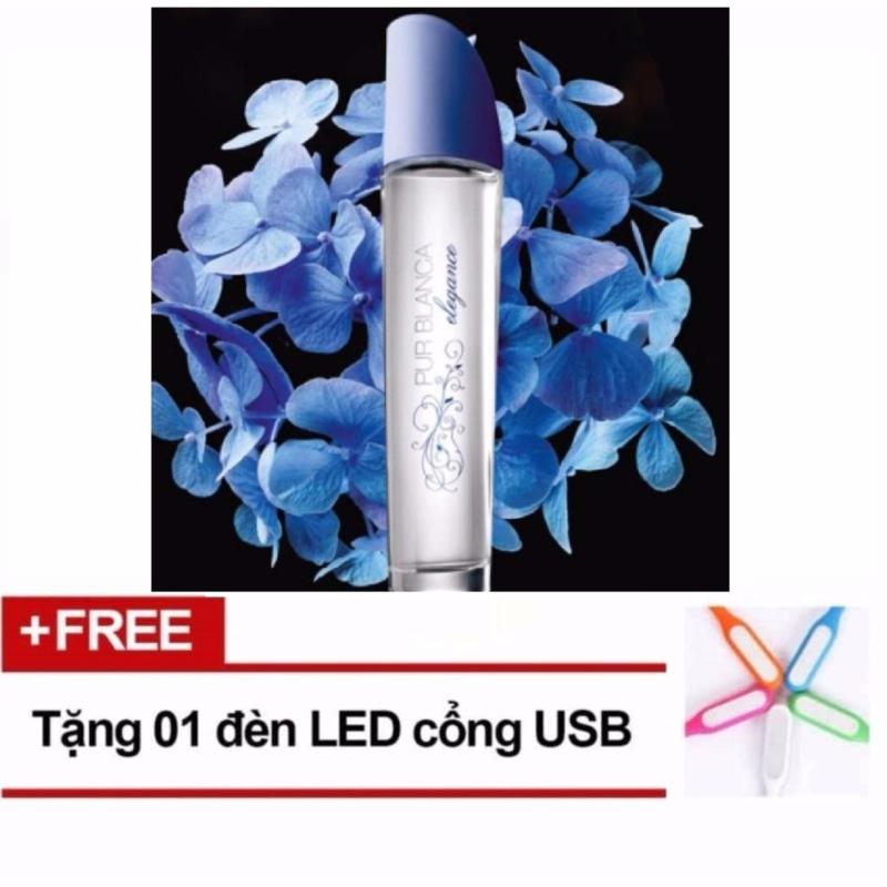 Nước Hoa Nữ Avon Pur Blanca Elegant 50ml + Tặng 1 Đèn LED Cổng USB